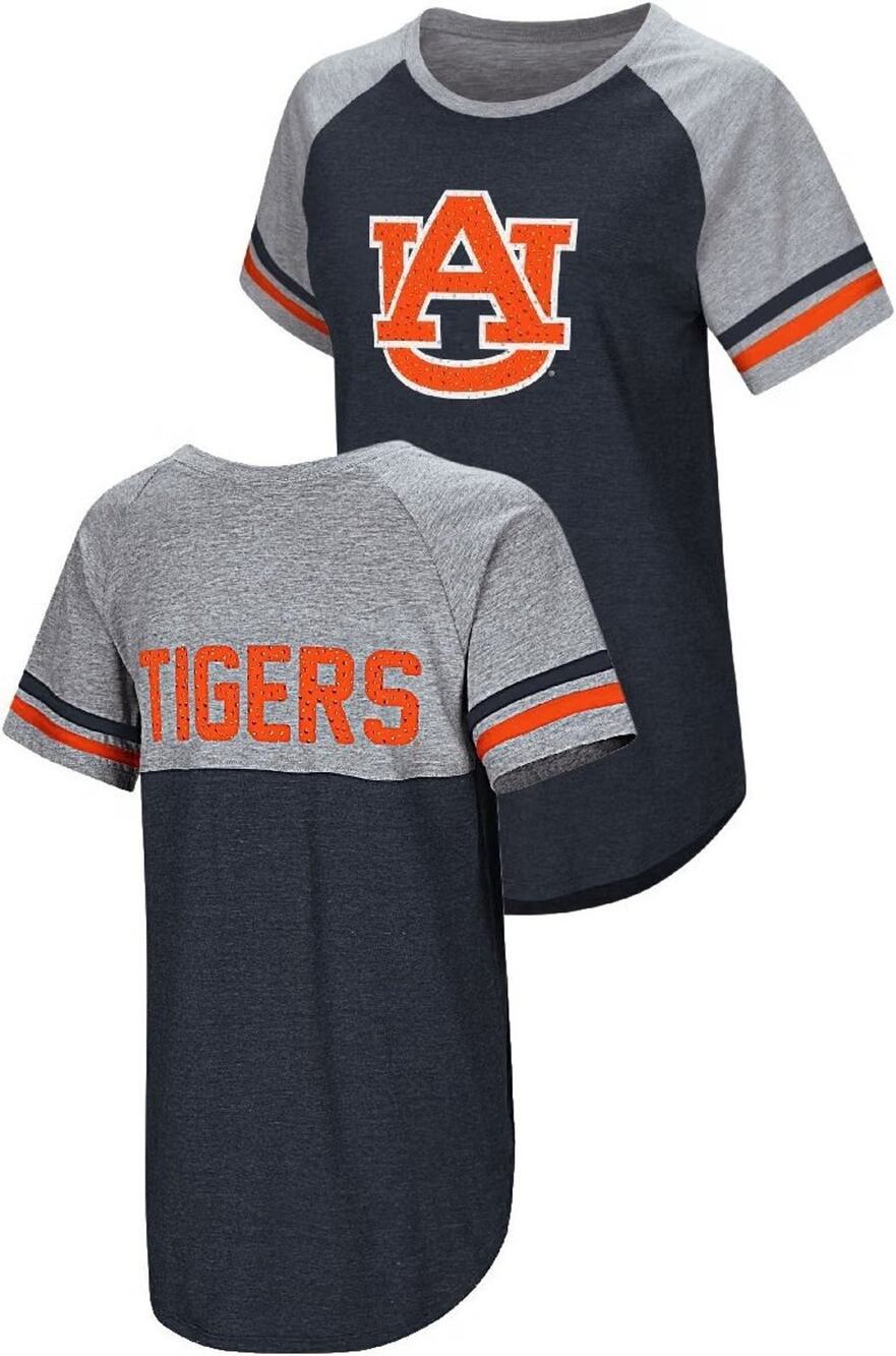 Colosseum Auburn Tigers Women's Southbend Scoop-Neck T-Shirt